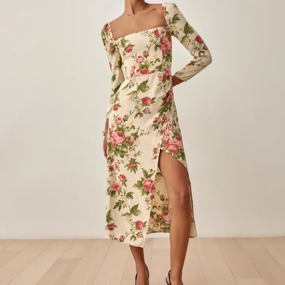 Reformation Hilda Dress – Jardin, Size 12